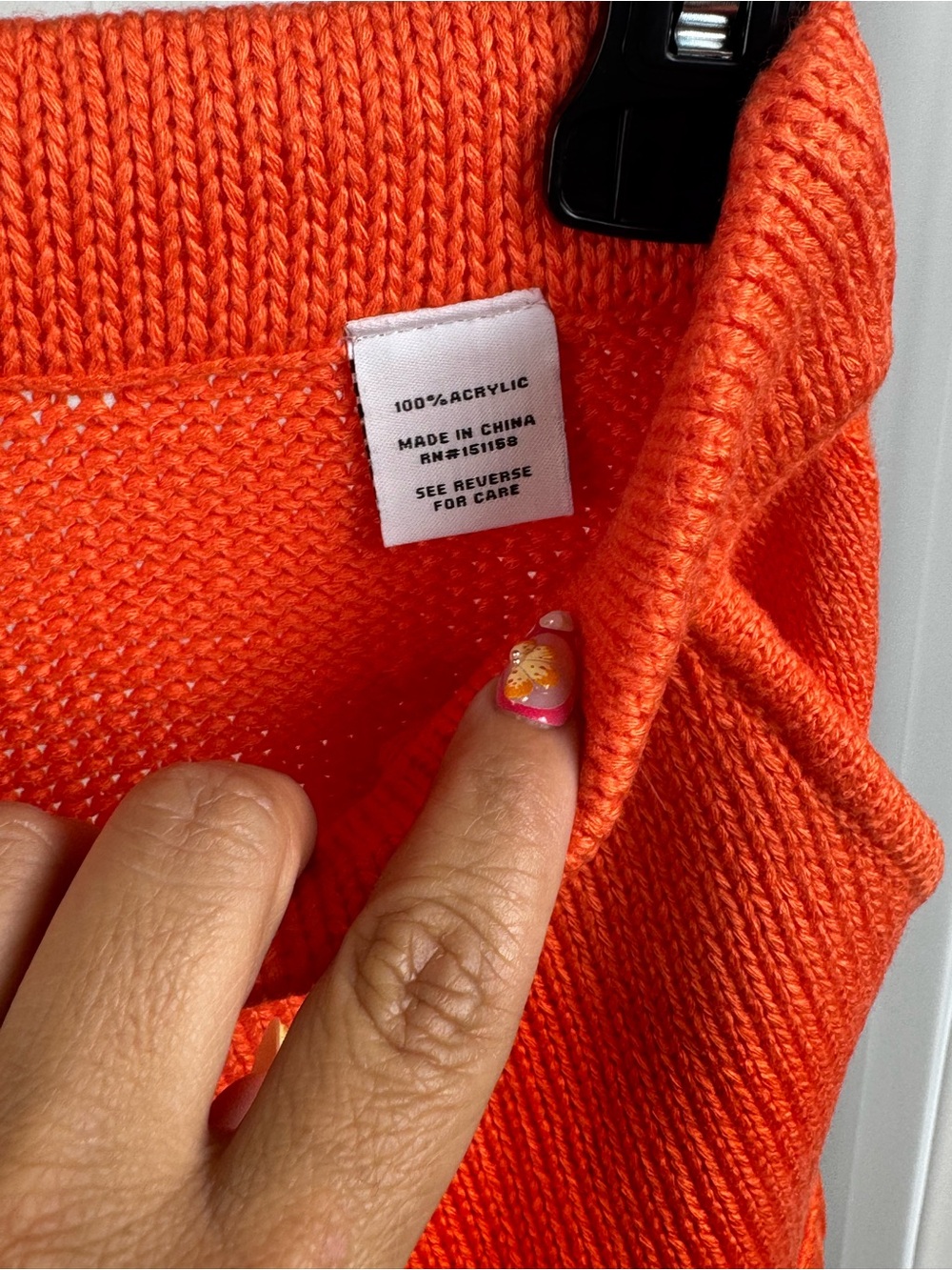 525 America Orange Knit Drawstring Shorts XS NWT Cozy Lounge Pockets - Picture 8 of 9